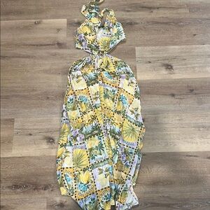 Vici Floral Halter Maxi Dress